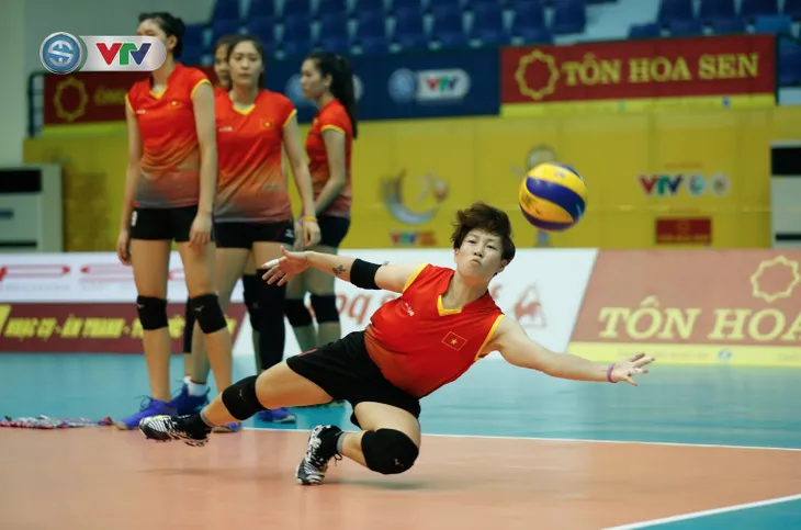 VTV Cup 2019: Buổi tập tràn đầy tiếng cười của ĐT bóng chuyền nữ Việt Nam - Ảnh 8. VTV Cup 2019: Buổi tập tràn đầy tiếng cười của ĐT bóng chuyền nữ Việt Nam - Ảnh 8.