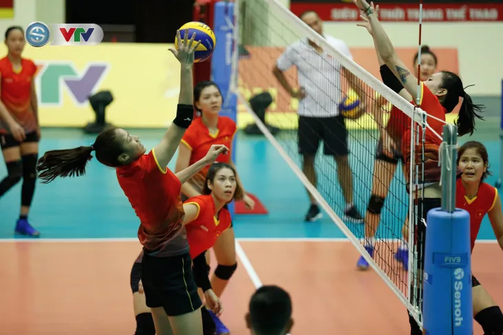 VTV Cup 2019: Buổi tập tràn đầy tiếng cười của ĐT bóng chuyền nữ Việt Nam - Ảnh 5. VTV Cup 2019: Buổi tập tràn đầy tiếng cười của ĐT bóng chuyền nữ Việt Nam - Ảnh 5.