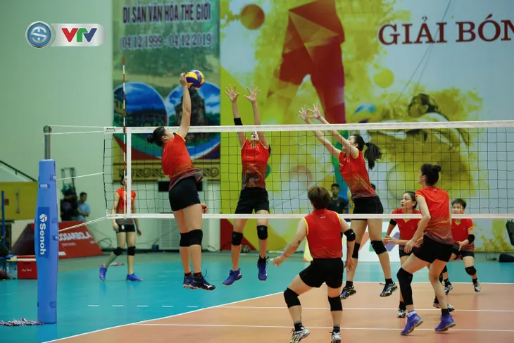 VTV Cup 2019: Buổi tập tràn đầy tiếng cười của ĐT bóng chuyền nữ Việt Nam - Ảnh 4. VTV Cup 2019: Buổi tập tràn đầy tiếng cười của ĐT bóng chuyền nữ Việt Nam - Ảnh 4.