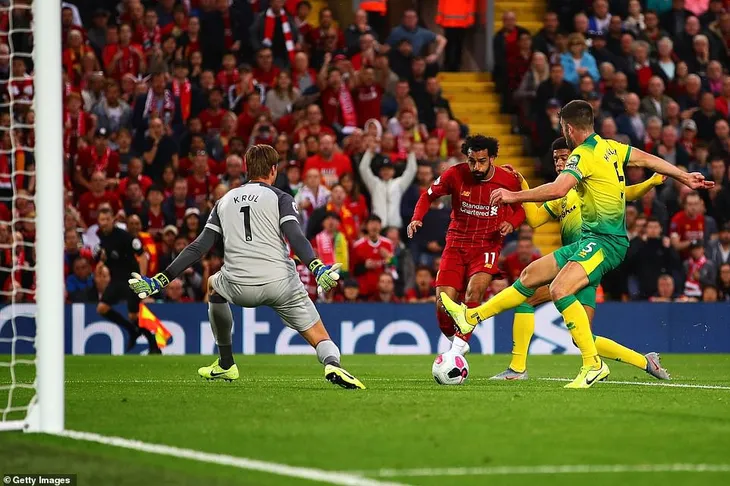 Liverpool 4-1 Norwich: Niềm vui không trọn vẹn! (Vòng 1 Ngoại hạng Anh 2019-2020) - Ảnh 1. Liverpool 4-1 Norwich: Niềm vui không trọn vẹn! (Vòng 1 Ngoại hạng Anh 2019-2020) - Ảnh 1.