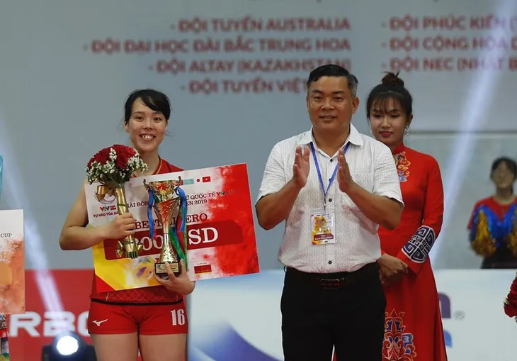 Những danh hiệu xuất sắc của giải bóng chuyền VTV Cup Tôn Hoa Sen 2019 - Ảnh 3. Những danh hiệu xuất sắc của giải bóng chuyền VTV Cup Tôn Hoa Sen 2019 - Ảnh 3.