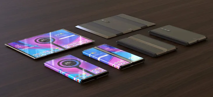Xiaomi tiết lộ hình ảnh chiếc điện thoại 3 màn hình cực kỳ ấn tượng - Ảnh 1. Xiaomi tiết lộ hình ảnh chiếc điện thoại 3 màn hình cực kỳ ấn tượng - Ảnh 1.