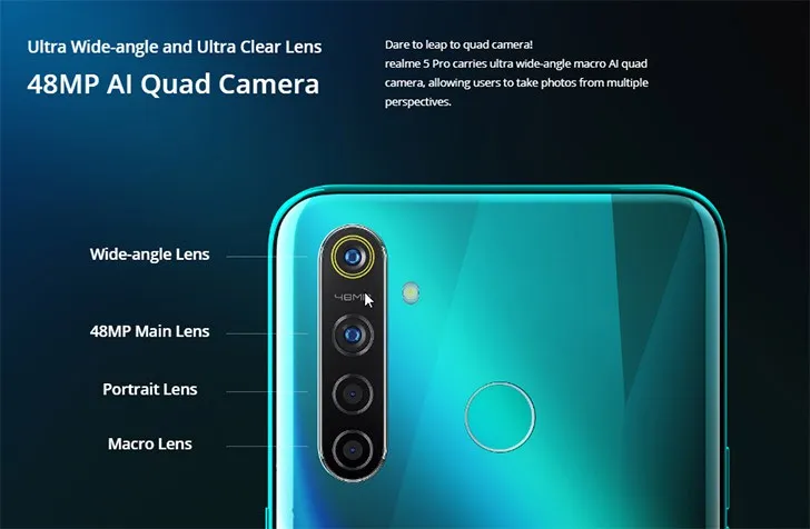 Realme 5/5 Pro ra mắt: 4 camera sau, giá khởi điểm chỉ hơn 3 triệu đồng - Ảnh 1. Realme 5/5 Pro ra mắt: 4 camera sau, giá khởi điểm chỉ hơn 3 triệu đồng - Ảnh 1.