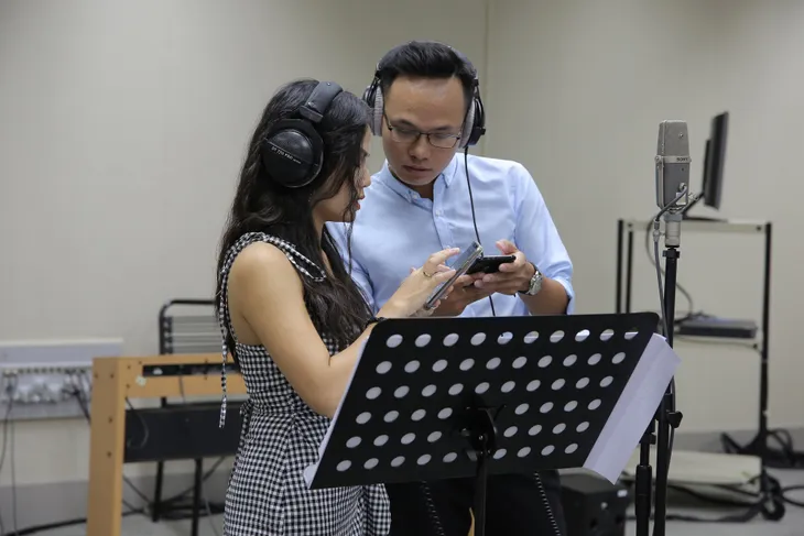 VTV Awards 2019: Chờ đợi màn hòa giọng của dàn MC VTV trong MV đầy thách thức - Ảnh 2. VTV Awards 2019: Chờ đợi màn hòa giọng của dàn MC VTV trong MV đầy thách thức - Ảnh 2.