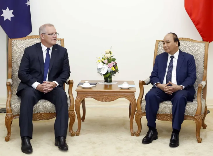 Thủ tướng Australia thăm chính thức Việt Nam - Ảnh 1. Thủ tướng Australia thăm chính thức Việt Nam - Ảnh 1.