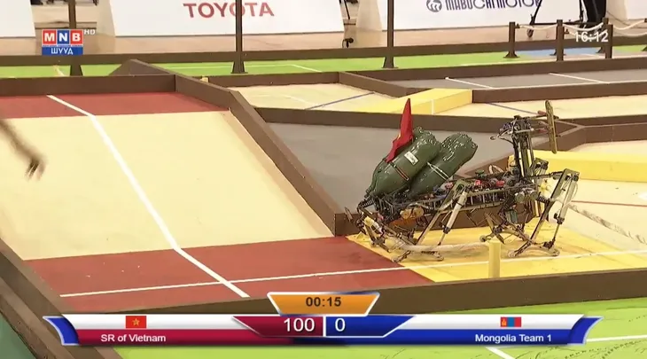 Đội tuyển Việt Nam dừng chân tại Bán kết ABU Robocon 2019 - Ảnh 2. Đội tuyển Việt Nam dừng chân tại Bán kết ABU Robocon 2019 - Ảnh 2.