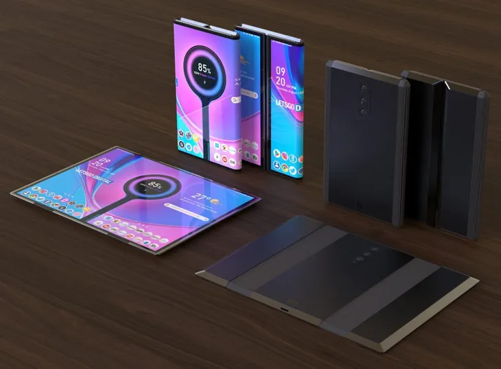 Xiaomi tiết lộ hình ảnh chiếc điện thoại 3 màn hình cực kỳ ấn tượng - Ảnh 2. Xiaomi tiết lộ hình ảnh chiếc điện thoại 3 màn hình cực kỳ ấn tượng - Ảnh 2.