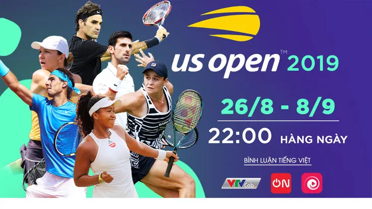 Mỹ mở rộng 2019: Trực tiếp và bình luận tiếng Việt trên VTVcab - Ảnh 1. Mỹ mở rộng 2019: Trực tiếp và bình luận tiếng Việt trên VTVcab - Ảnh 1.