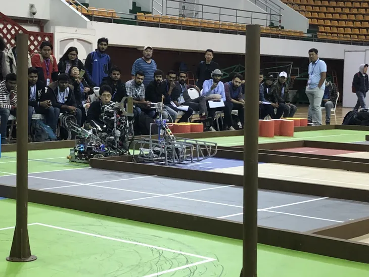 ABU Robocon 2019: Các đội tuyển trình diễn và chia sẻ kinh nghiệm chế tạo robot - Ảnh 14.