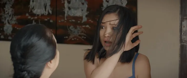 Hoa hồng trên ngực trái - Tập 7: San (Diệu Hương) hốt hoảng khi bị mẹ chồng tát, gọi là hồ ly tinh - Ảnh 1. Hoa hồng trên ngực trái - Tập 7: San (Diệu Hương) hốt hoảng khi bị mẹ chồng tát, gọi là hồ ly tinh - Ảnh 1.