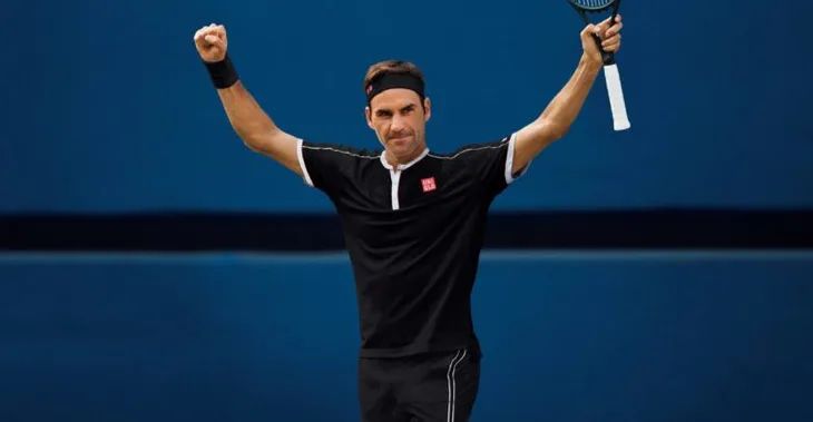 Roger Federer vượt qua Sumit Nagal tại vòng 1 Mỹ mở rộng - Ảnh 1. Roger Federer vượt qua Sumit Nagal tại vòng 1 Mỹ mở rộng - Ảnh 1.