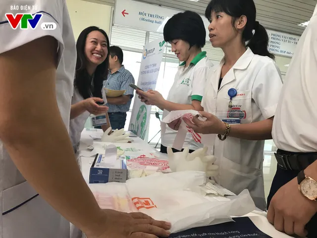 Bệnh viện K triển khai giảm thiểu chất thải nhựa - Ảnh 1. Bệnh viện K triển khai giảm thiểu chất thải nhựa - Ảnh 1.