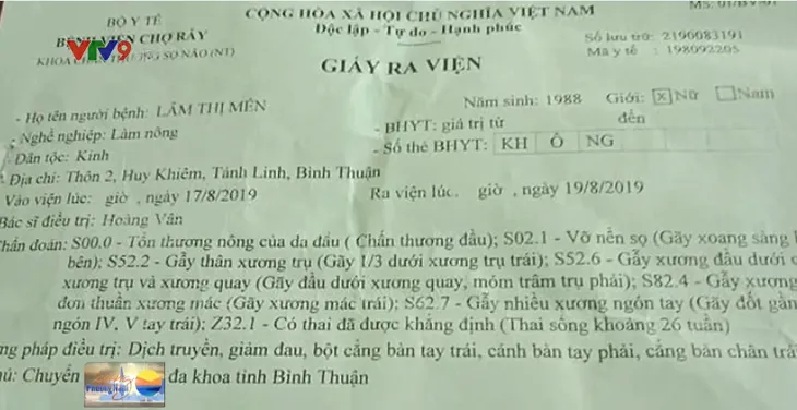 Bình Thuận: Giám định phụ nữ mang thai 7 tháng bị chồng đánh dã man - Ảnh 2. Bình Thuận: Giám định phụ nữ mang thai 7 tháng bị chồng đánh dã man - Ảnh 2.