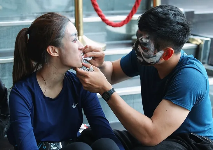 Đỗ Mỹ Linh - Xuân Tiền với những hình ảnh tình bể bình trong Cuộc đua kỳ thú 2019 - Ảnh 7. Đỗ Mỹ Linh - Xuân Tiền với những hình ảnh tình bể bình trong Cuộc đua kỳ thú 2019 - Ảnh 7.