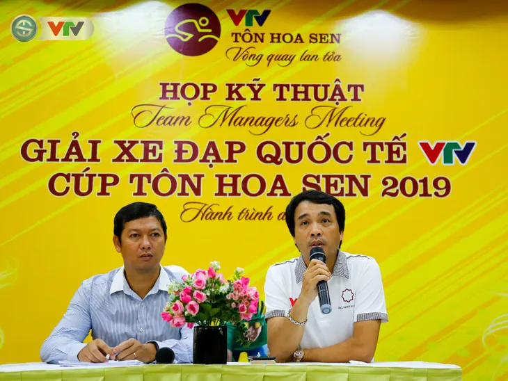 BTC họp kỹ thuật chuẩn bị chuyên môn Giải xe đạp Quốc tế VTV Cúp Tôn Hoa Sen 2019 - Ảnh 2. BTC họp kỹ thuật chuẩn bị chuyên môn Giải xe đạp Quốc tế VTV Cúp Tôn Hoa Sen 2019 - Ảnh 2.