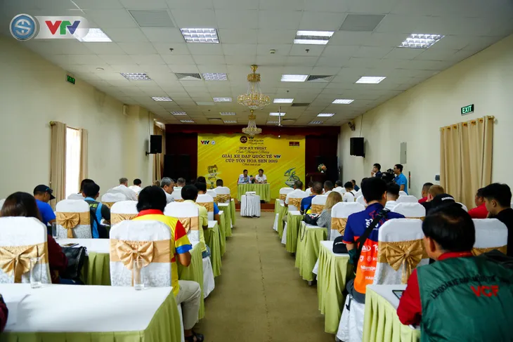BTC họp kỹ thuật chuẩn bị chuyên môn Giải xe đạp Quốc tế VTV Cúp Tôn Hoa Sen 2019 - Ảnh 1. BTC họp kỹ thuật chuẩn bị chuyên môn Giải xe đạp Quốc tế VTV Cúp Tôn Hoa Sen 2019 - Ảnh 1.