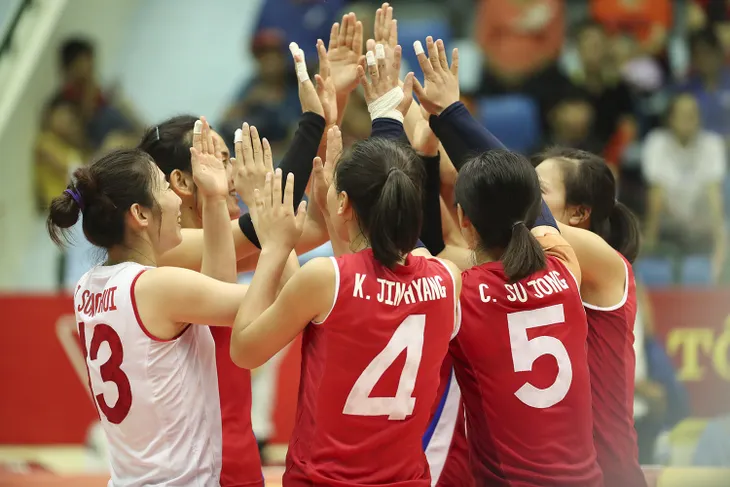 Ảnh VTV Cup 2019: Tung đội hình mạnh nhất, CHDCND Triều Tiên thắng nhàn Phúc Kiến Trung Quốc - Ảnh 8. Ảnh VTV Cup 2019: Tung đội hình mạnh nhất, CHDCND Triều Tiên thắng nhàn Phúc Kiến Trung Quốc - Ảnh 8.