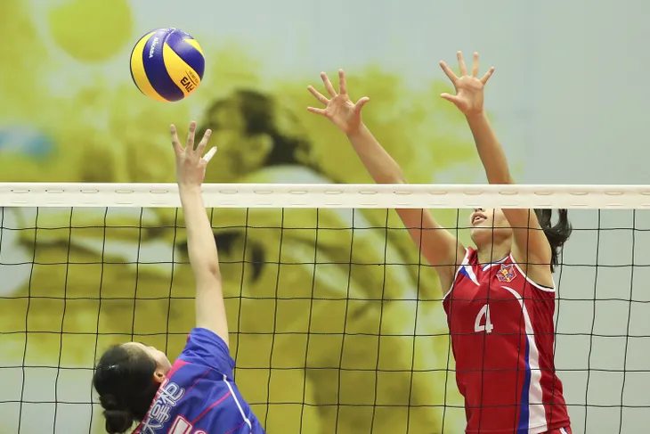 Ảnh VTV Cup 2019: Tung đội hình mạnh nhất, CHDCND Triều Tiên thắng nhàn Phúc Kiến Trung Quốc - Ảnh 2. Ảnh VTV Cup 2019: Tung đội hình mạnh nhất, CHDCND Triều Tiên thắng nhàn Phúc Kiến Trung Quốc - Ảnh 2.