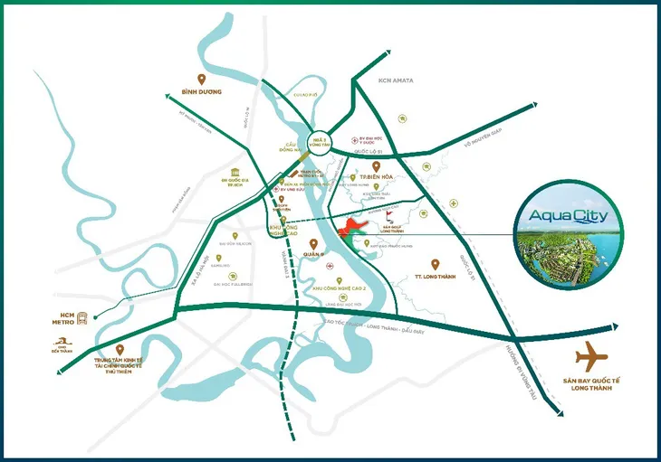 Đô thị sinh thái Aqua City: Sức mạnh kết nối ấn tượng - Ảnh 1. Đô thị sinh thái Aqua City: Sức mạnh kết nối ấn tượng - Ảnh 1.