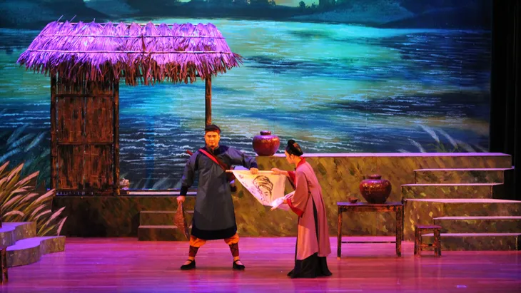 Liên hoan Chèo toàn quốc 2019: Nơi phát hiện những sáng tạo mới trong làng chèo Việt Nam - Ảnh 3. Liên hoan Chèo toàn quốc 2019: Nơi phát hiện những sáng tạo mới trong làng chèo Việt Nam - Ảnh 3.