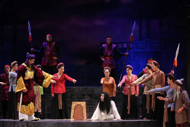 Liên hoan Chèo toàn quốc 2019: Nơi phát hiện những sáng tạo mới trong làng chèo Việt Nam - Ảnh 11. Liên hoan Chèo toàn quốc 2019: Nơi phát hiện những sáng tạo mới trong làng chèo Việt Nam - Ảnh 11.