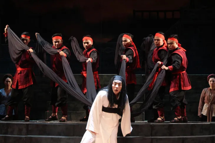 Liên hoan Chèo toàn quốc 2019: Nơi phát hiện những sáng tạo mới trong làng chèo Việt Nam - Ảnh 12. Liên hoan Chèo toàn quốc 2019: Nơi phát hiện những sáng tạo mới trong làng chèo Việt Nam - Ảnh 12.
