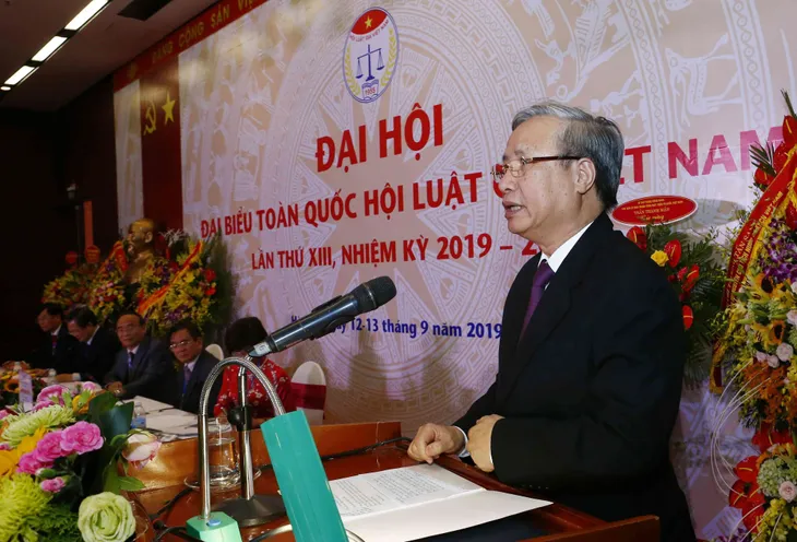 Đại hội đại biểu toàn quốc Hội Luật gia Việt Nam lần thứ XIII, nhiệm kỳ 2019 – 2024 - Ảnh 1. Đại hội đại biểu toàn quốc Hội Luật gia Việt Nam lần thứ XIII, nhiệm kỳ 2019 – 2024 - Ảnh 1.