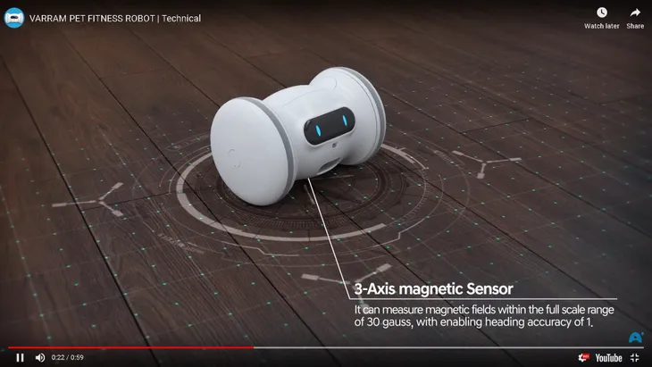 Robot bầu bạn với thú cưng - Ảnh 1. Robot bầu bạn với thú cưng - Ảnh 1.
