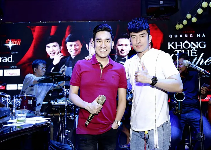 Đan Trường, Lệ Quyên diện đồ trẻ trung đến tập liveshow của Quang Hà - Ảnh 1. Đan Trường, Lệ Quyên diện đồ trẻ trung đến tập liveshow của Quang Hà - Ảnh 1.