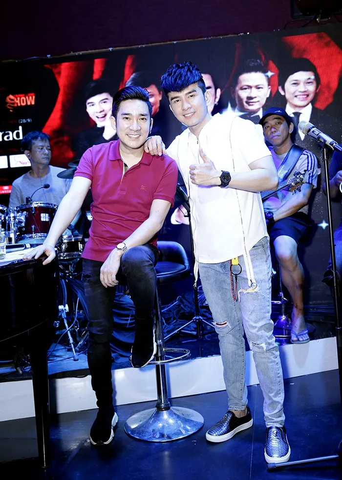 Đan Trường, Lệ Quyên diện đồ trẻ trung đến tập liveshow của Quang Hà - Ảnh 4. Đan Trường, Lệ Quyên diện đồ trẻ trung đến tập liveshow của Quang Hà - Ảnh 4.