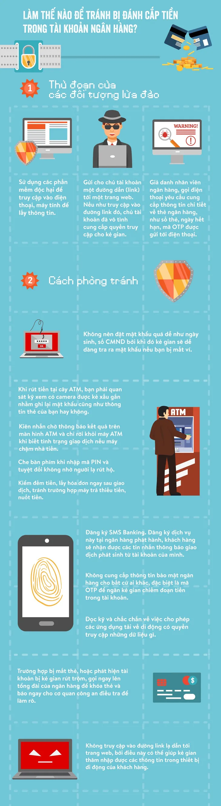 Làm thế nào để tránh bị đánh cắp tiền trong tài khoản ngân hàng? - Ảnh 1.