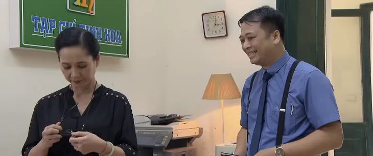 Những nhân viên gương mẫu - Tập 30: Đi làm trở lại, bà Như Ý (NSND Lan Hương) bỗng chốc bị cả cơ quan xa lánh - Ảnh 4. Những nhân viên gương mẫu - Tập 30: Đi làm trở lại, bà Như Ý (NSND Lan Hương) bỗng chốc bị cả cơ quan xa lánh - Ảnh 4.