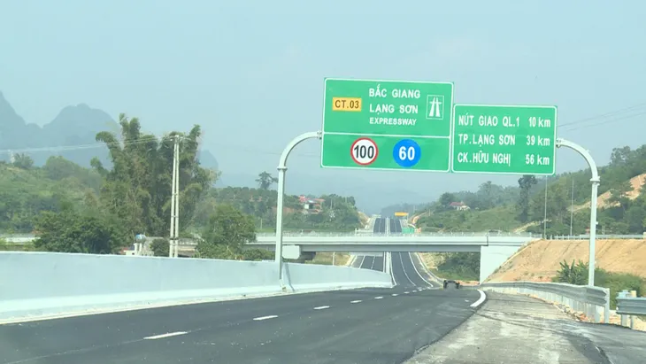 Thông xe cao tốc Bắc Giang - Lạng Sơn - Ảnh 1.