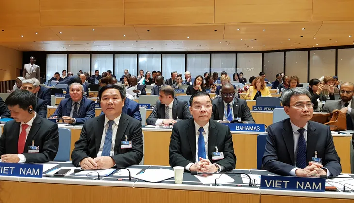 Bộ trưởng Chu Ngọc Anh dự Đại hội đồng WIPO 2019 - Ảnh 1. Bộ trưởng Chu Ngọc Anh dự Đại hội đồng WIPO 2019 - Ảnh 1.