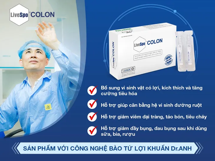 Chủ quan với bệnh viêm đại tràng mạn tính có thể gây biến chứng ung thư - Ảnh 2. Chủ quan với bệnh viêm đại tràng mạn tính có thể gây biến chứng ung thư - Ảnh 2.