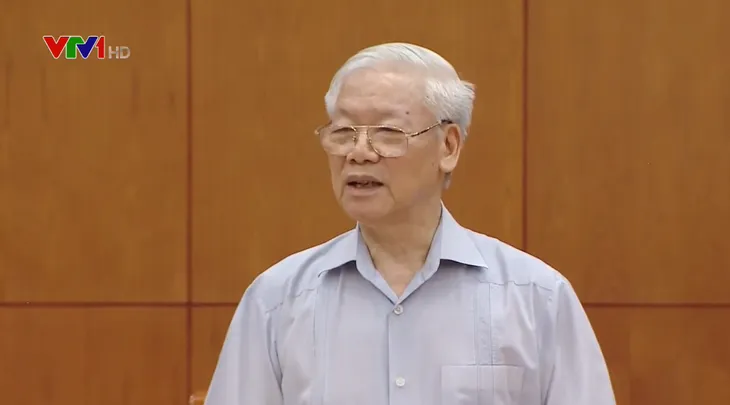 Tổng Bí thư, Chủ tịch Nước chủ trì họp Tiểu ban Văn kiện Đại hội XIII - Ảnh 1. Tổng Bí thư, Chủ tịch Nước chủ trì họp Tiểu ban Văn kiện Đại hội XIII - Ảnh 1.