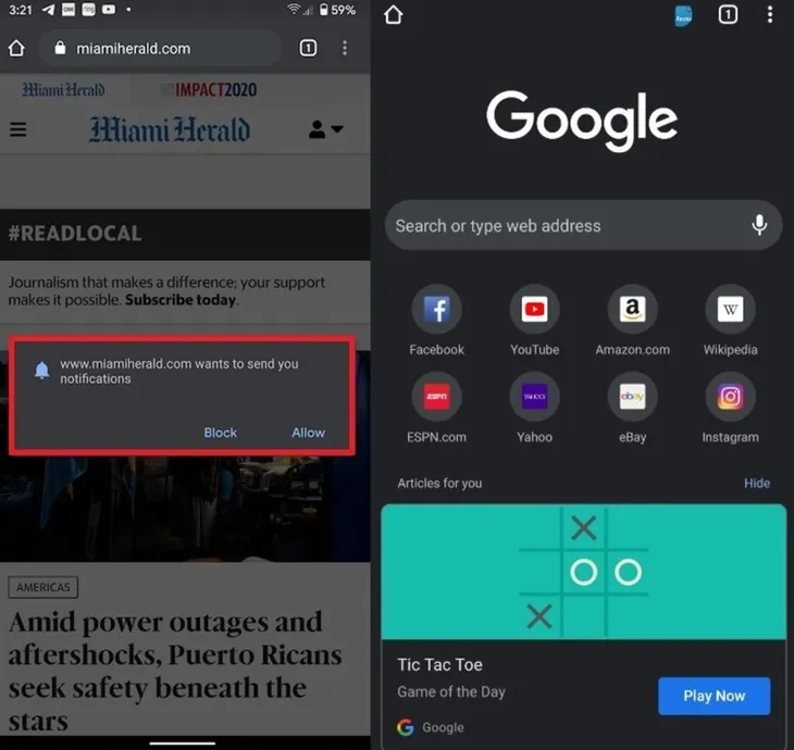 Cập nhật Chrome giúp bớt làm phiền bởi thông báo cấp phép trên trang web - Ảnh 1.