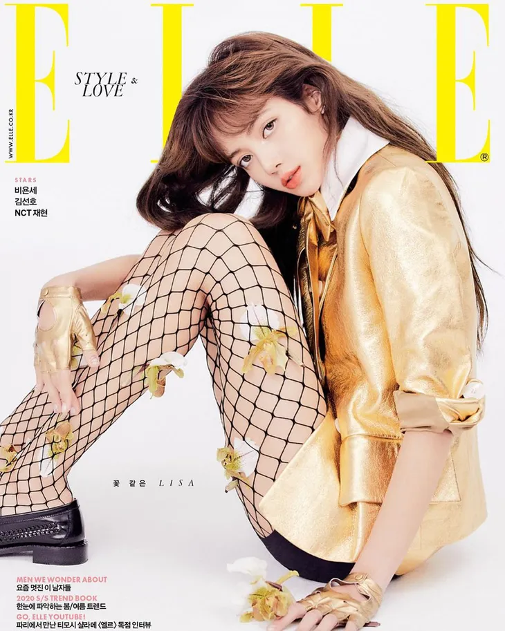 Lisa (BlackPink) rạng rỡ giữa muôn loài hoa - Ảnh 1. Lisa (BlackPink) rạng rỡ giữa muôn loài hoa - Ảnh 1.