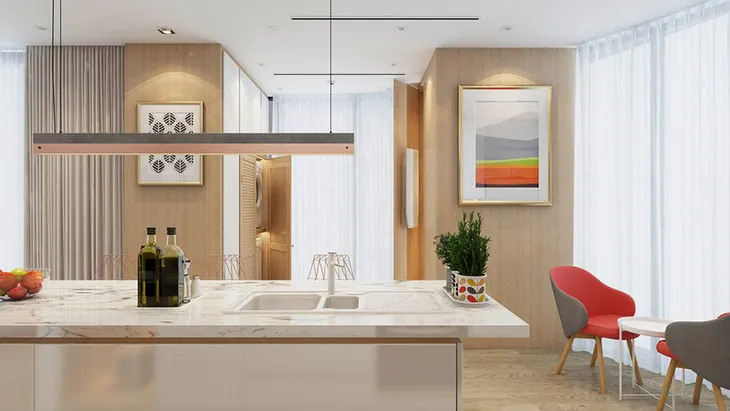 Căn hộ 24m2 thoáng đãng nhờ cách chọn màu sắc thông minh - Ảnh 3. Căn hộ 24m2 thoáng đãng nhờ cách chọn màu sắc thông minh - Ảnh 3.