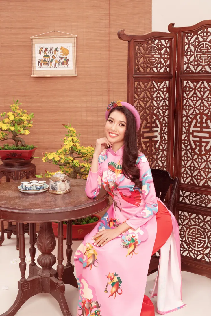 Bộ ảnh chúc xuân Canh Tý 2020 của dàn Hoa hậu Hoàn vũ Việt Nam - Ảnh 5. Bộ ảnh chúc xuân Canh Tý 2020 của dàn Hoa hậu Hoàn vũ Việt Nam - Ảnh 5.