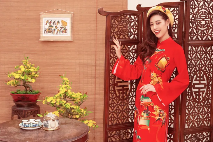 Bộ ảnh chúc xuân Canh Tý 2020 của dàn Hoa hậu Hoàn vũ Việt Nam - Ảnh 3. Bộ ảnh chúc xuân Canh Tý 2020 của dàn Hoa hậu Hoàn vũ Việt Nam - Ảnh 3.