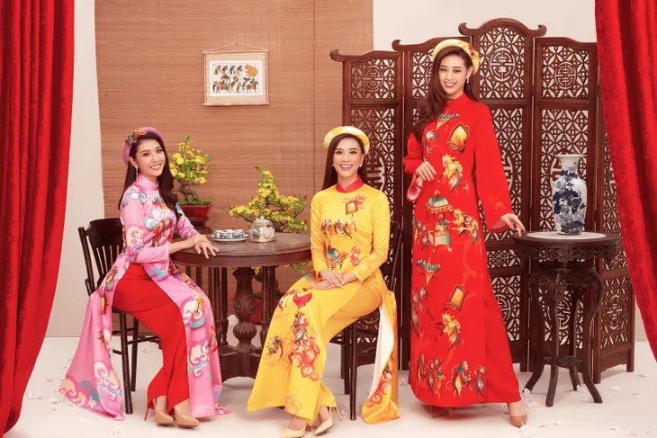 Bộ ảnh chúc xuân Canh Tý 2020 của dàn Hoa hậu Hoàn vũ Việt Nam - Ảnh 1. Bộ ảnh chúc xuân Canh Tý 2020 của dàn Hoa hậu Hoàn vũ Việt Nam - Ảnh 1.