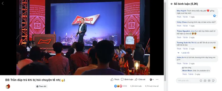 Budweiser cùng BB Trần tung show hài độc thoại, khuấy động không khí mùa Tết - Ảnh 3. Budweiser cùng BB Trần tung show hài độc thoại, khuấy động không khí mùa Tết - Ảnh 3.