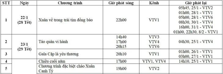 Xem gì Tết Nguyên đán Canh Tý trên VTV? - Ảnh 1. Xem gì Tết Nguyên đán Canh Tý trên VTV? - Ảnh 1.