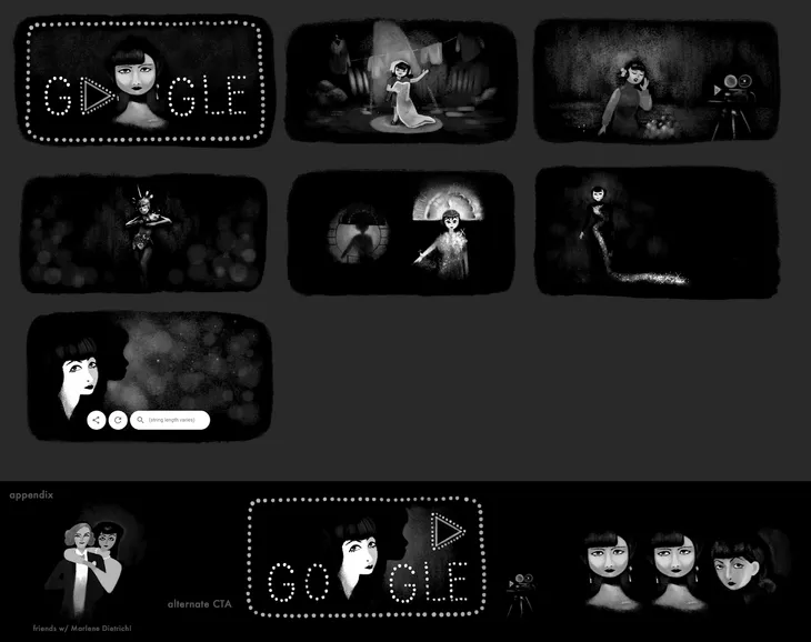 Google tôn vinh ngôi sao điện ảnh người Mỹ gốc Hoa đầu tiên của Hollywood - Ảnh 1. Google tôn vinh ngôi sao điện ảnh người Mỹ gốc Hoa đầu tiên của Hollywood - Ảnh 1.