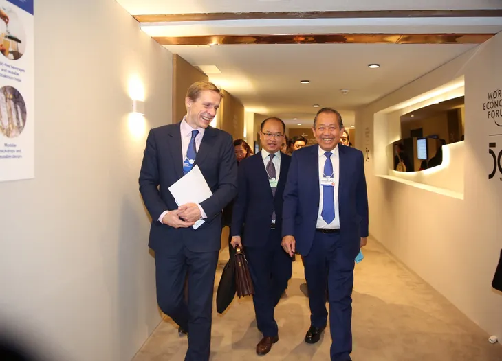 Phó Thủ tướng thường trực Trương Hòa Bình tham dự WEF Davos 2020 - Ảnh 1.
