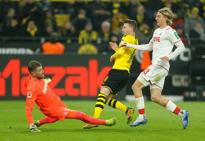 Erling Haaland tiếp tục ghi bàn, Dortmund đại thắng Cologne - Ảnh 2. Erling Haaland tiếp tục ghi bàn, Dortmund đại thắng Cologne - Ảnh 2.