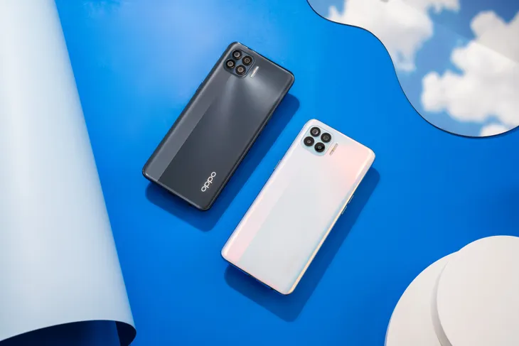 Oppo A93 lên kệ tại Việt Nam: Chip Helio P95, cụm 4 camera sau, mặt lưng bóng mờ, giá 7,49 triệu đồng - Ảnh 1. Oppo A93 lên kệ tại Việt Nam: Chip Helio P95, cụm 4 camera sau, mặt lưng bóng mờ, giá 7,49 triệu đồng - Ảnh 1.