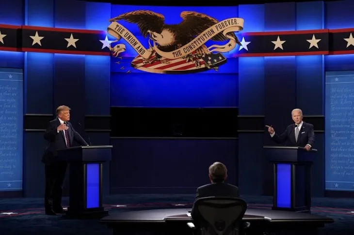 Donald Trump - Joe Biden: Ai thể hiện tốt hơn trong phiên tranh luận đầu tiên? - Ảnh 1. Donald Trump - Joe Biden: Ai thể hiện tốt hơn trong phiên tranh luận đầu tiên? - Ảnh 1.