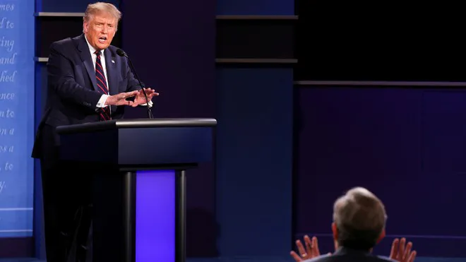 Donald Trump - Joe Biden: Ai thể hiện tốt hơn trong phiên tranh luận đầu tiên? - Ảnh 3. Donald Trump - Joe Biden: Ai thể hiện tốt hơn trong phiên tranh luận đầu tiên? - Ảnh 3.